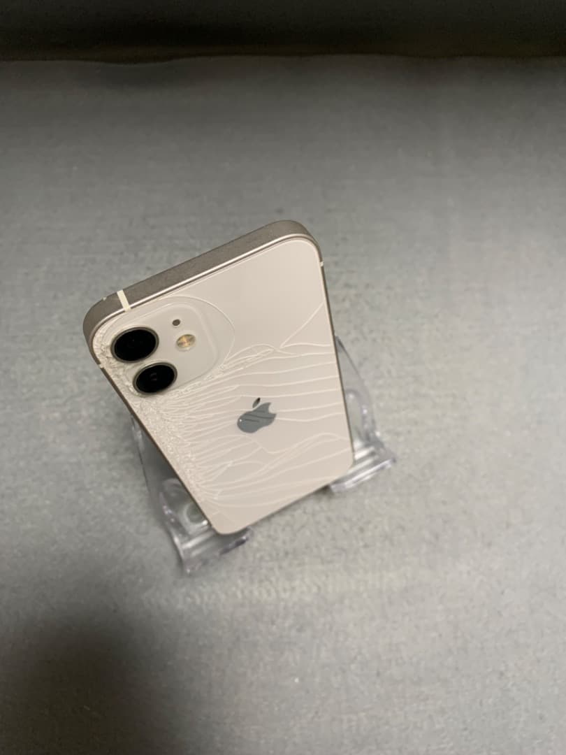 訳あり 国内版 SIMフリー iPhone12 mini 128GB ホワイト色