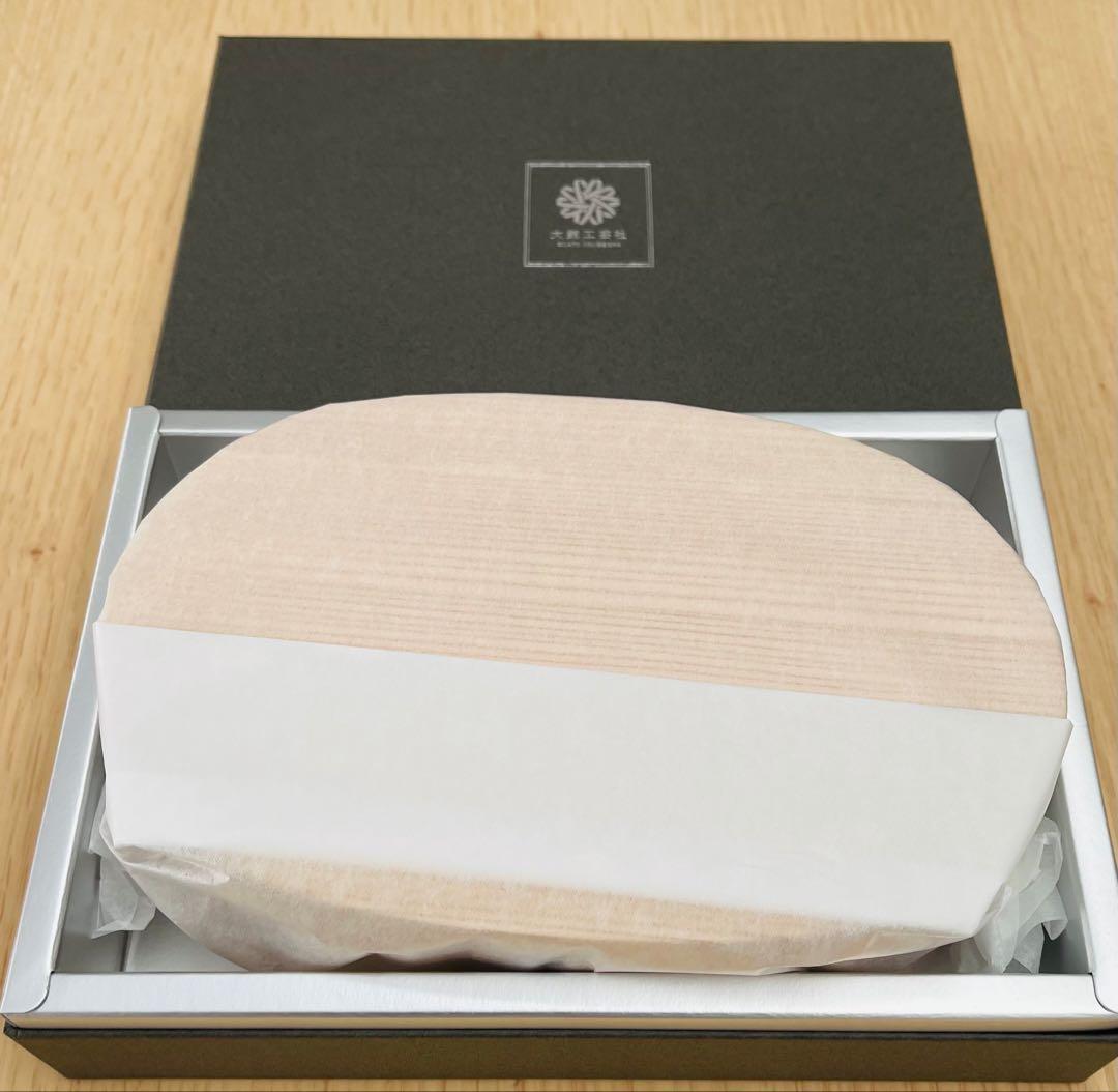 曲げわっぱ　大館工芸社　小判弁当　中　未使用