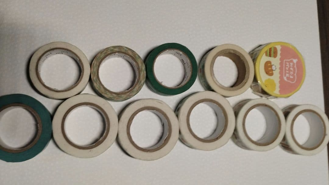 【まとめ売り】mizutama マステ 両面テープ 裏紙メモ mt wrap