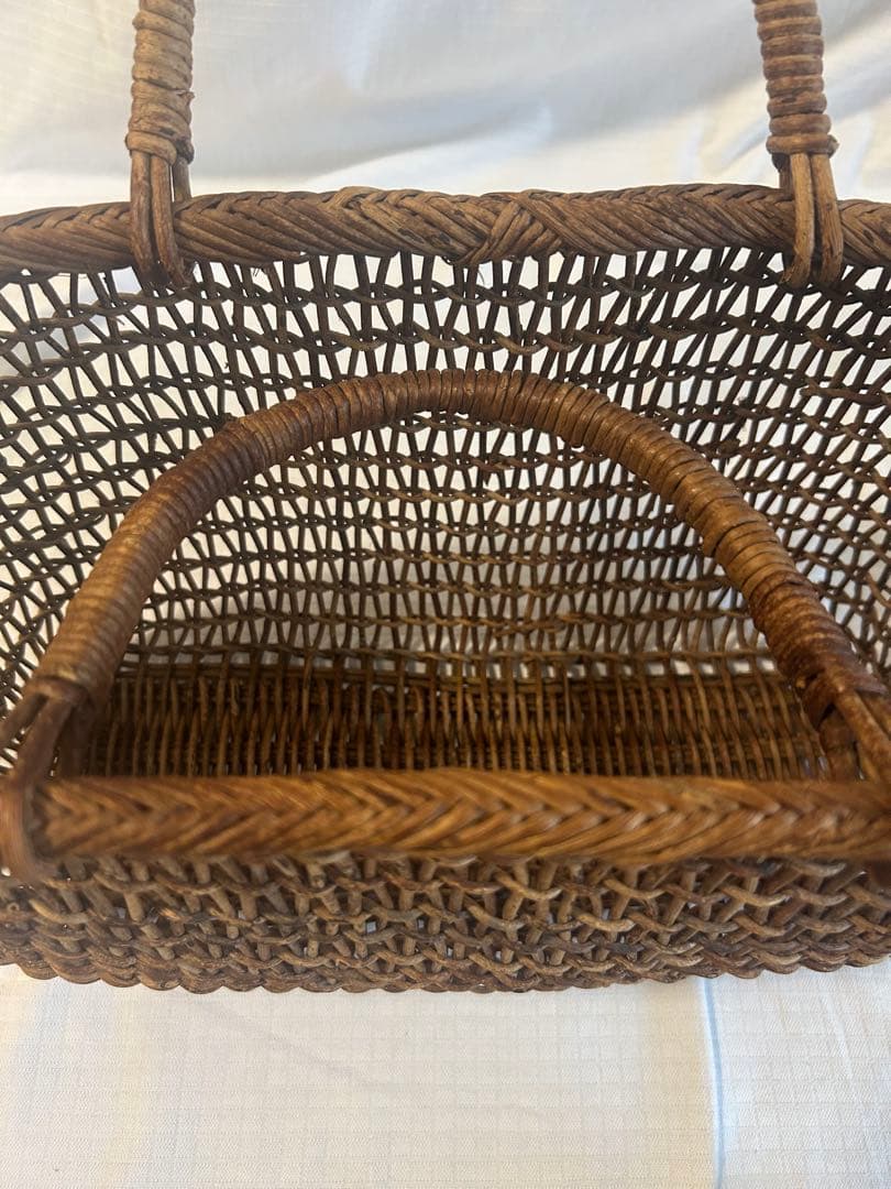 アケビ　カゴバック　かご　工芸　民藝