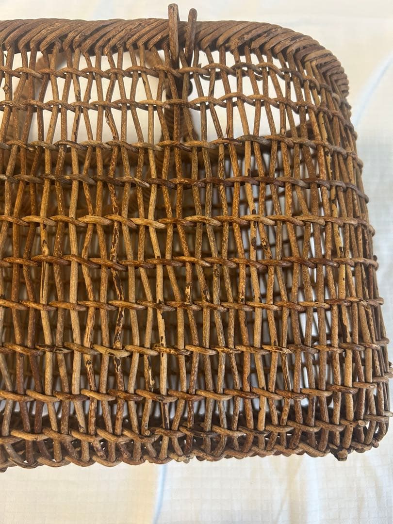 アケビ　カゴバック　かご　工芸　民藝