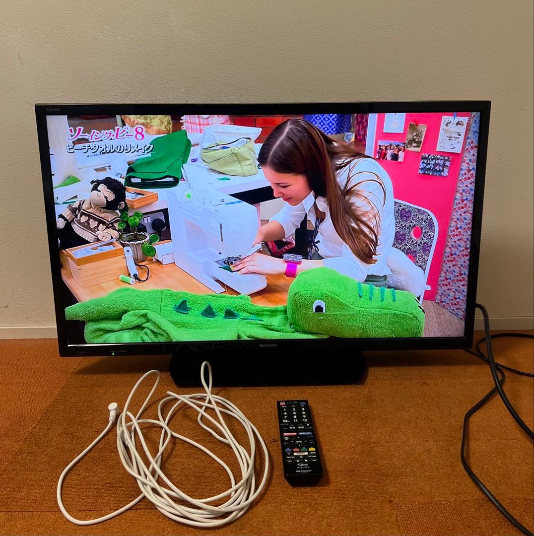 シャープ 32インチ テレビ 32V型 AQUOS 裏番組録画対応