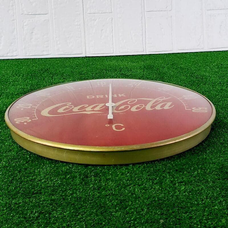 Coca-Cola/コカ・コーラ 当時物 壁掛け 温度計 アンティーク 喫茶店