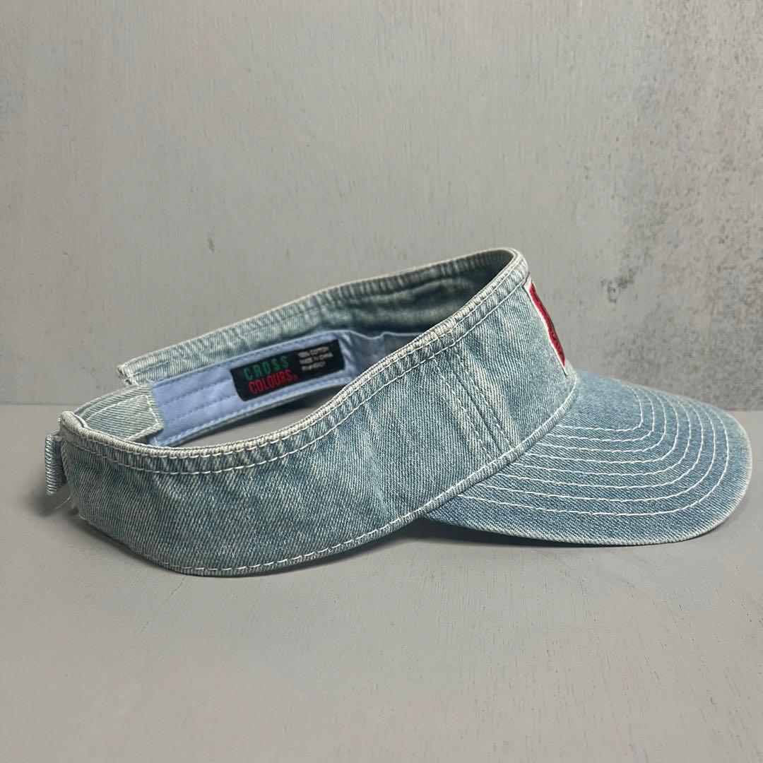 CROSS COLOURS クロスカラーズ　サンバイザー　デニム　ストリート