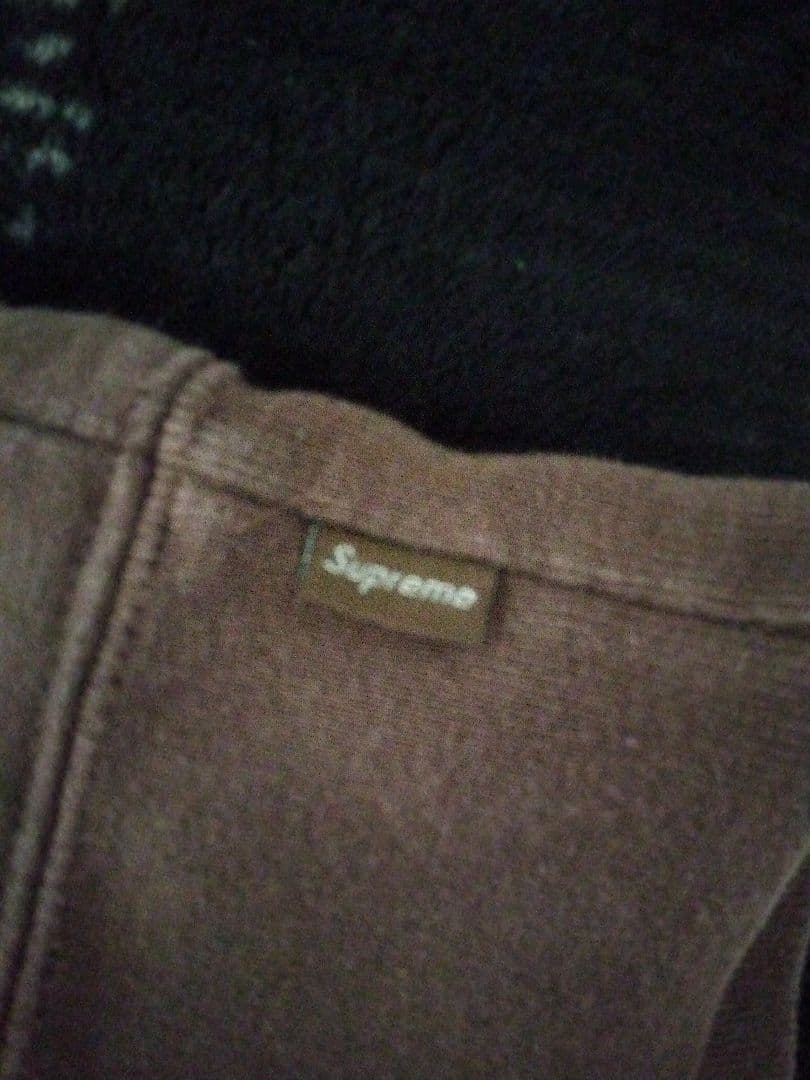 crew様。専用ページ　シュプリーム ブラウン トレーナー