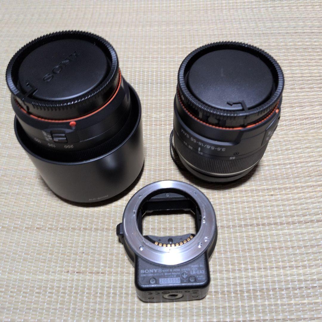 SONY LA-EA3アダプター ズームレンズ セット