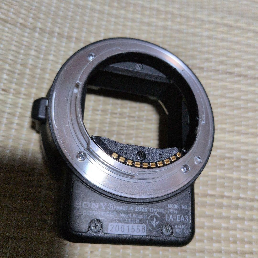 SONY LA-EA3アダプター ズームレンズ セット