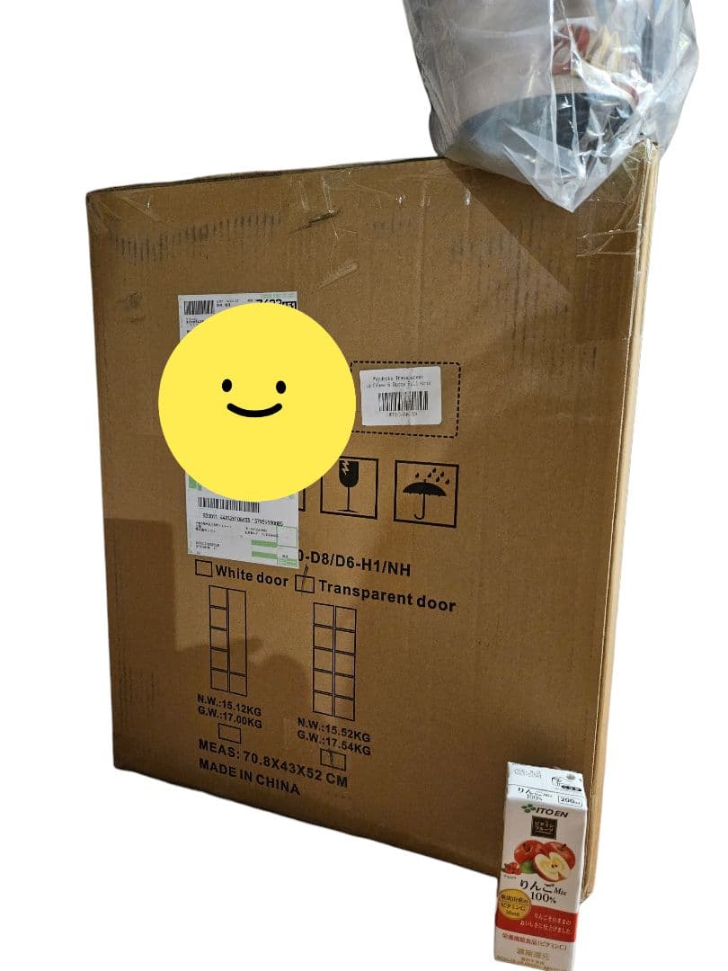 マグネット式ドア収納ケース 69×50×170cm