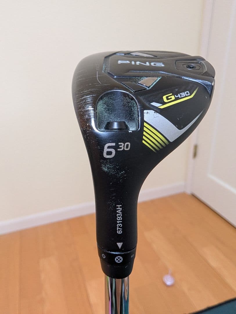 【レフティ】PING G430 ユーティリティ 6番　スチームシャフト