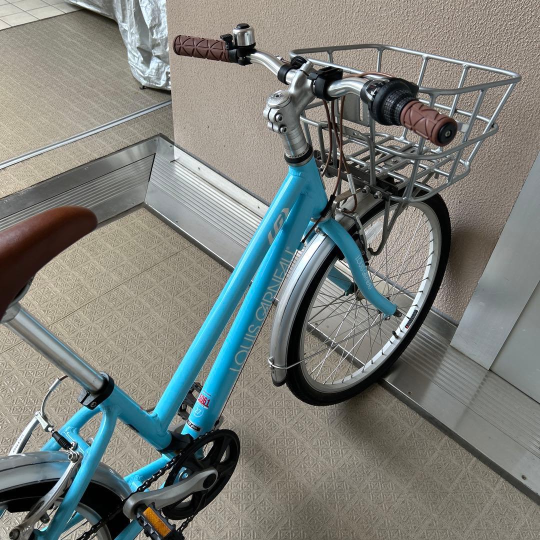 お洒落自転車『LOUIS GARNEAU（ルイガノ）』J22plus 水色