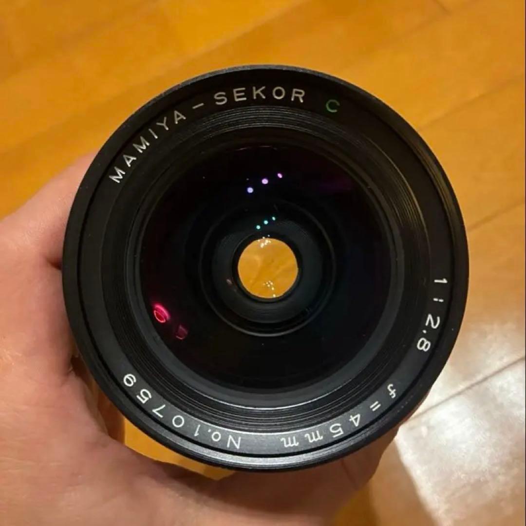 完動美品Mamiya sekor c 80mm f1.9 & 45mm f2.8