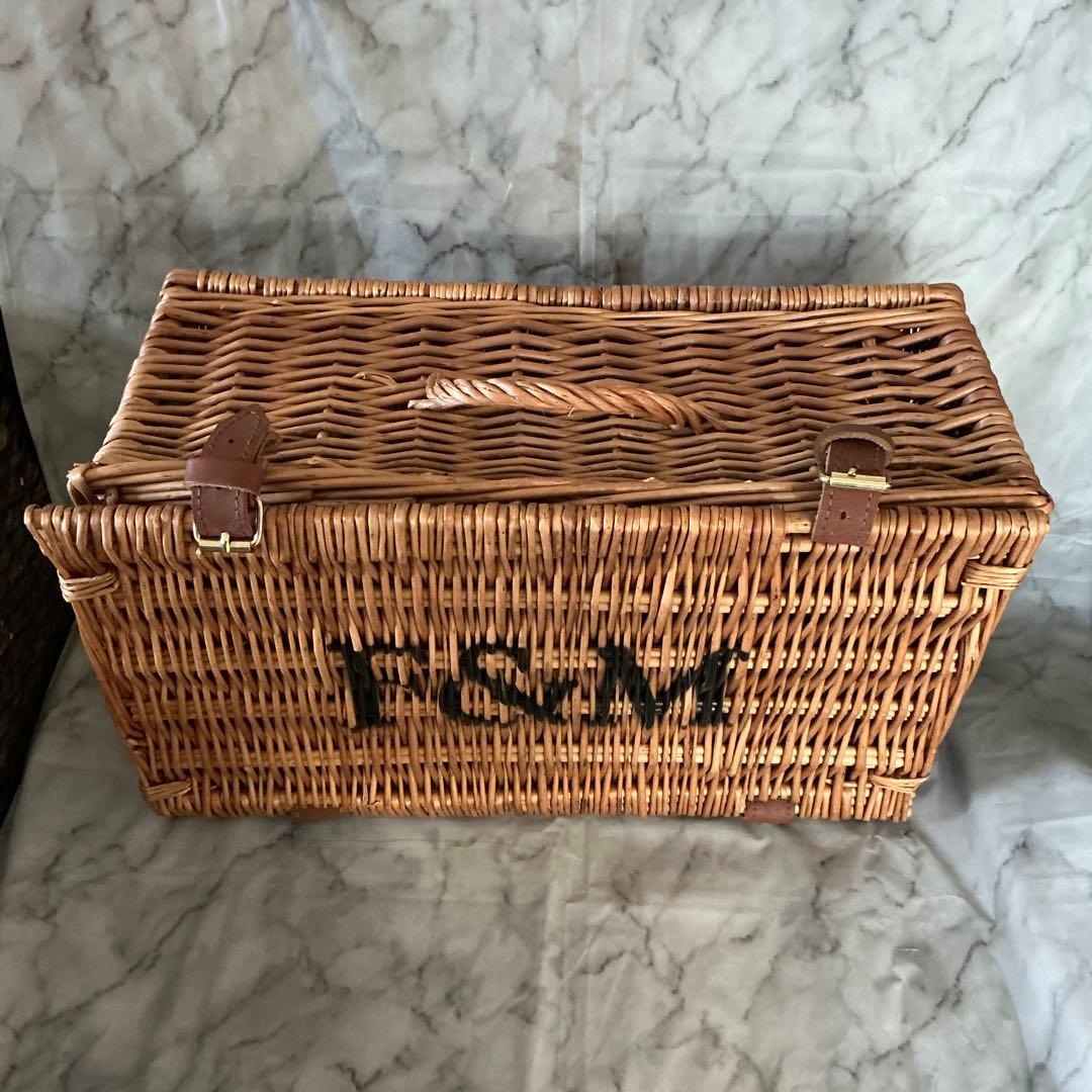 英国F&M フォートナム&メイソン ハンパーバスケット