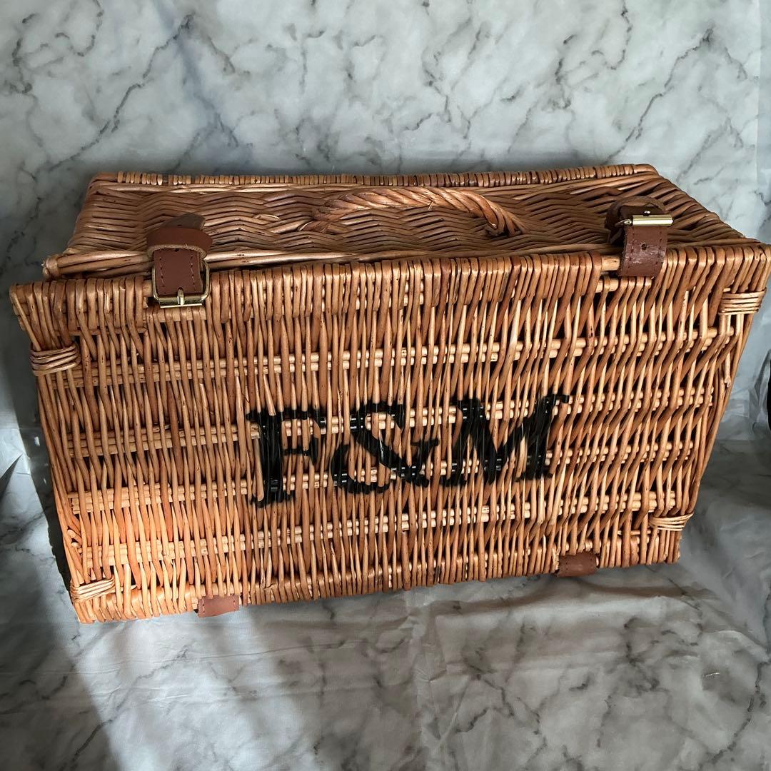 英国F&M フォートナム&メイソン ハンパーバスケット