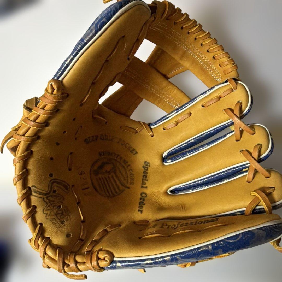 久保田スラッガー　2019 限定 ペイズリー柄　軟式グローブ