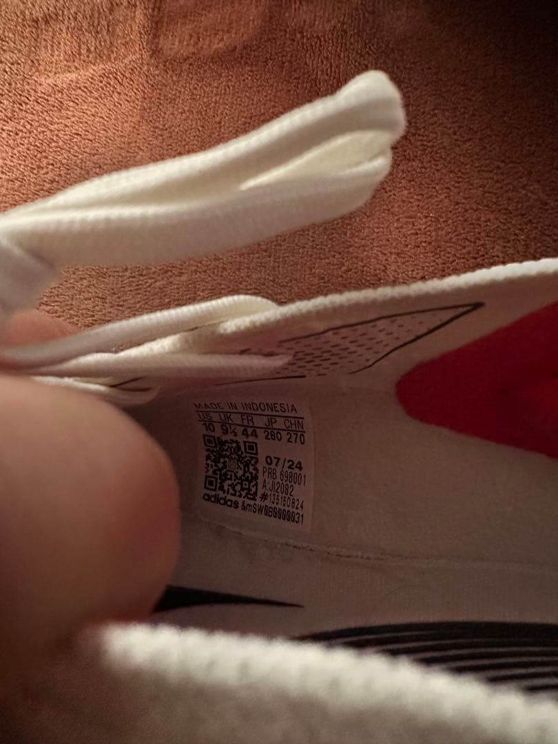 アディダス プレデター エリート AG 28cm 美品 シューズケース 箱付き