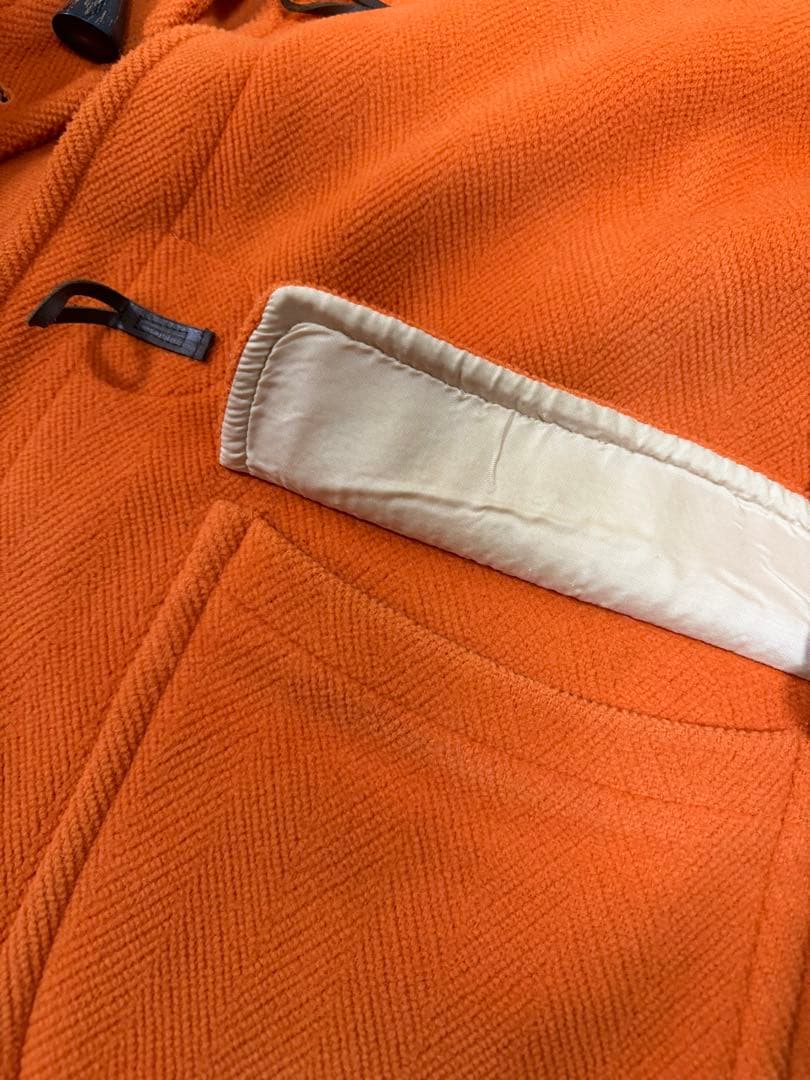 90s グレンフェル 別注 ダッフルコート オレンジ 36 Moorbrook