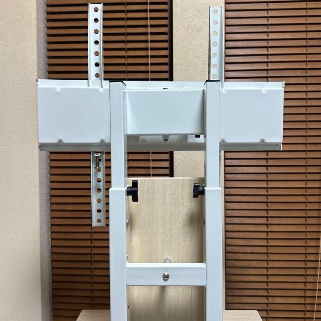 テレビスタンド 32～77インチ対応 隠しキャスター付き 【上下/左右首振り】