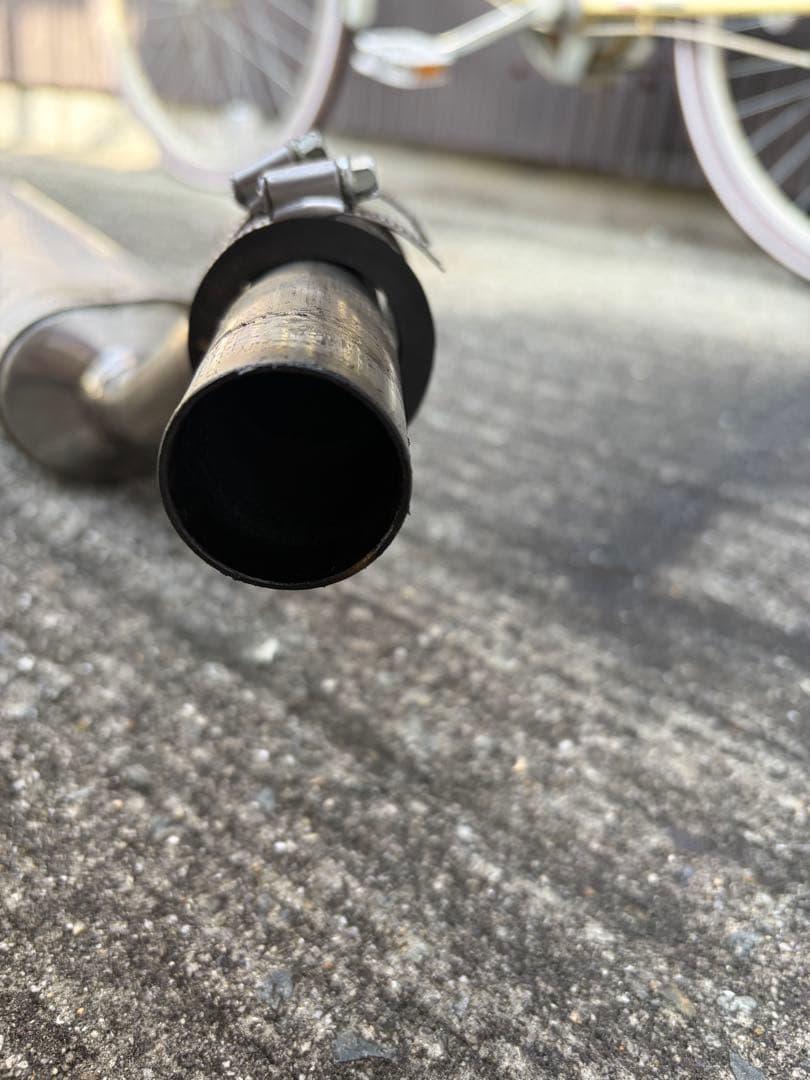 CRM250AR★社外サイレンサー★刻印なし