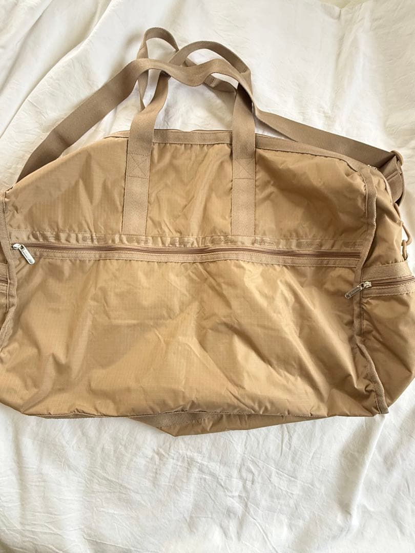 LeSportsac DELUXE XL 旅行バッグ　ベージュ　ボストン
