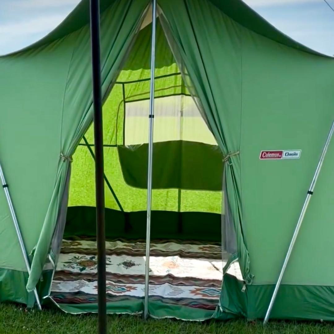 ◼️美品！希少！コールマン　オアシス　ビンテージテント　Coleman