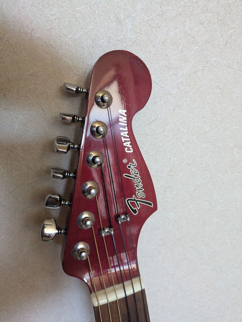 Fender Catalina 花子アコースティックギター レッド