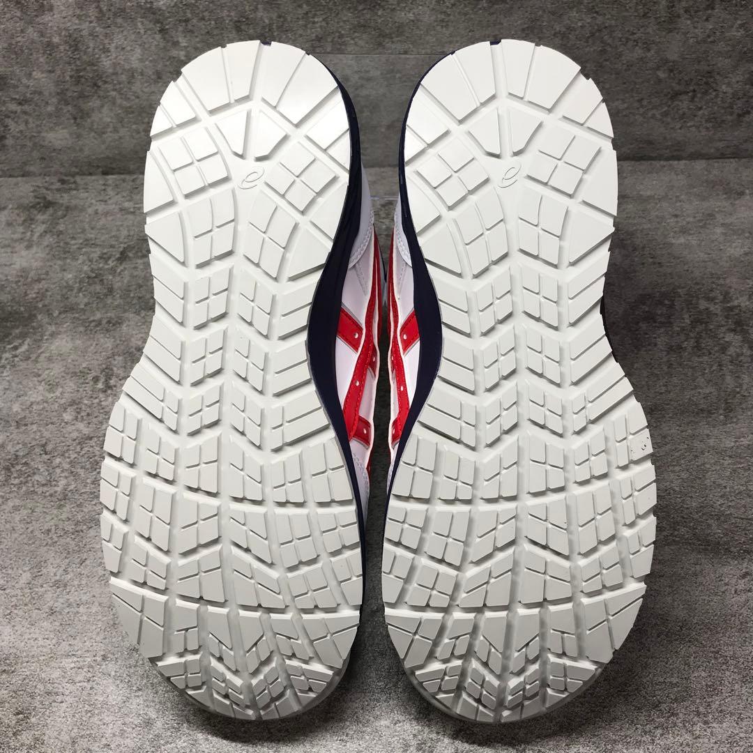 【未使用】asics BOA 安全靴 1273A029 26㎝ 白/紺/赤