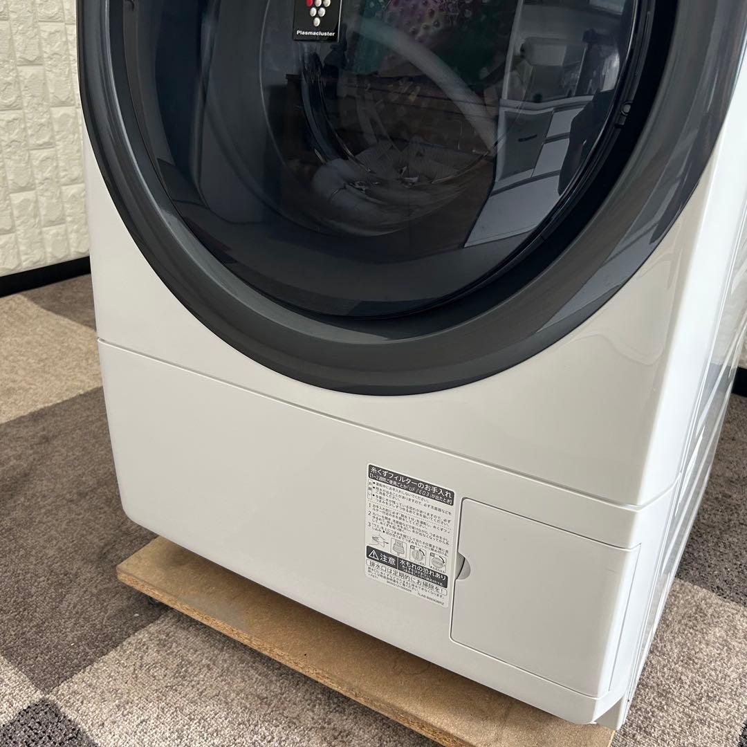 都内23区送料無料❗️ SHARP ES-S7C-WL ドラム式洗濯乾燥機✨