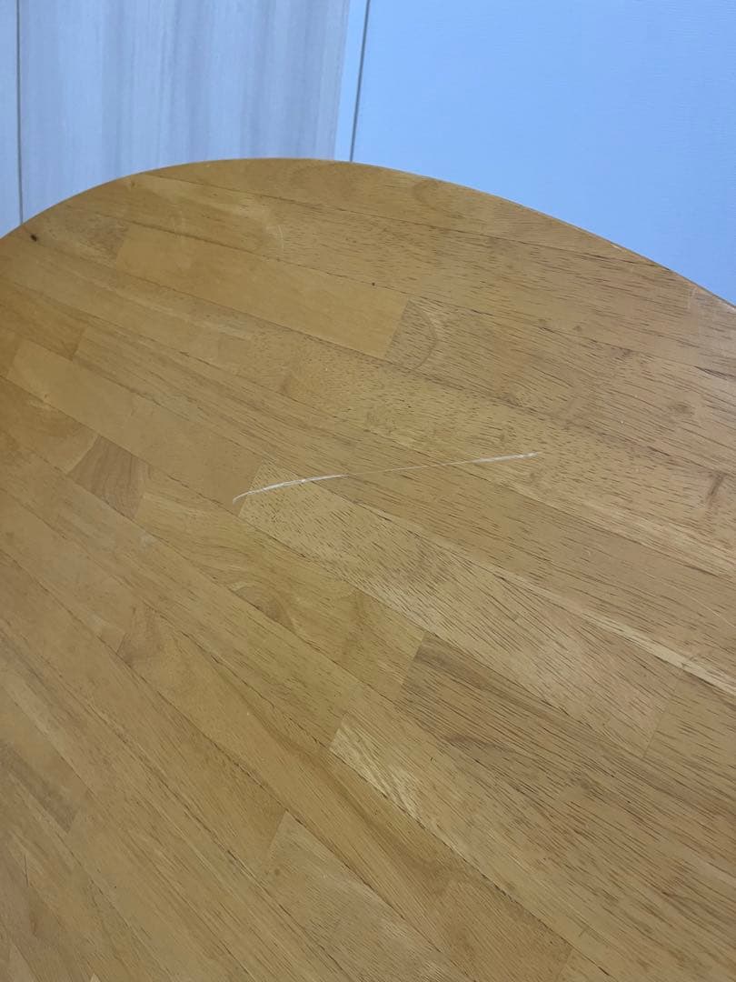 ジャンク ベルメゾン　 楕円 折りたたみ テーブル