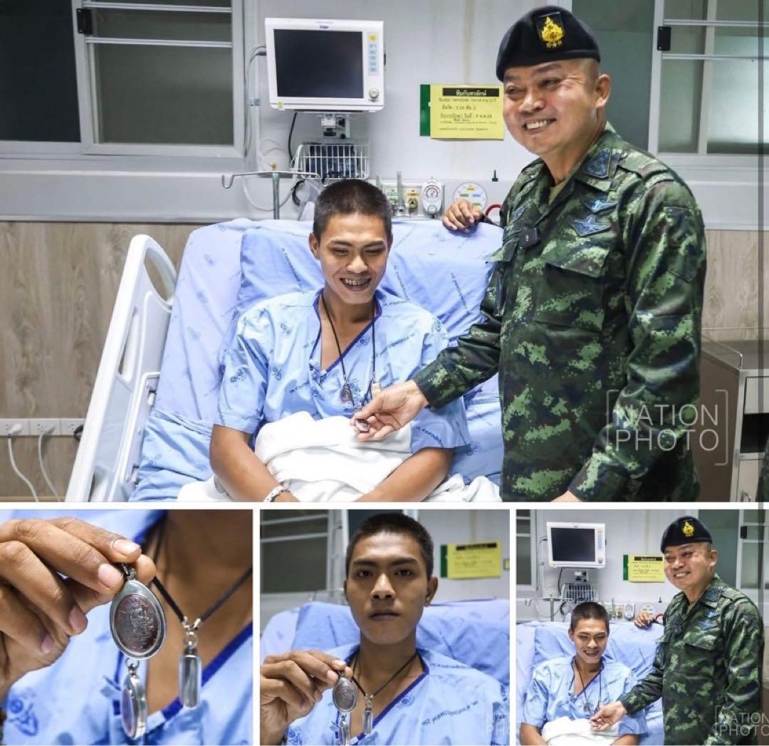 【鑑定書付】有事の護身　泰柬埔寨の戦場を護る戦神ハヌマーン御守　プラクルアン　B