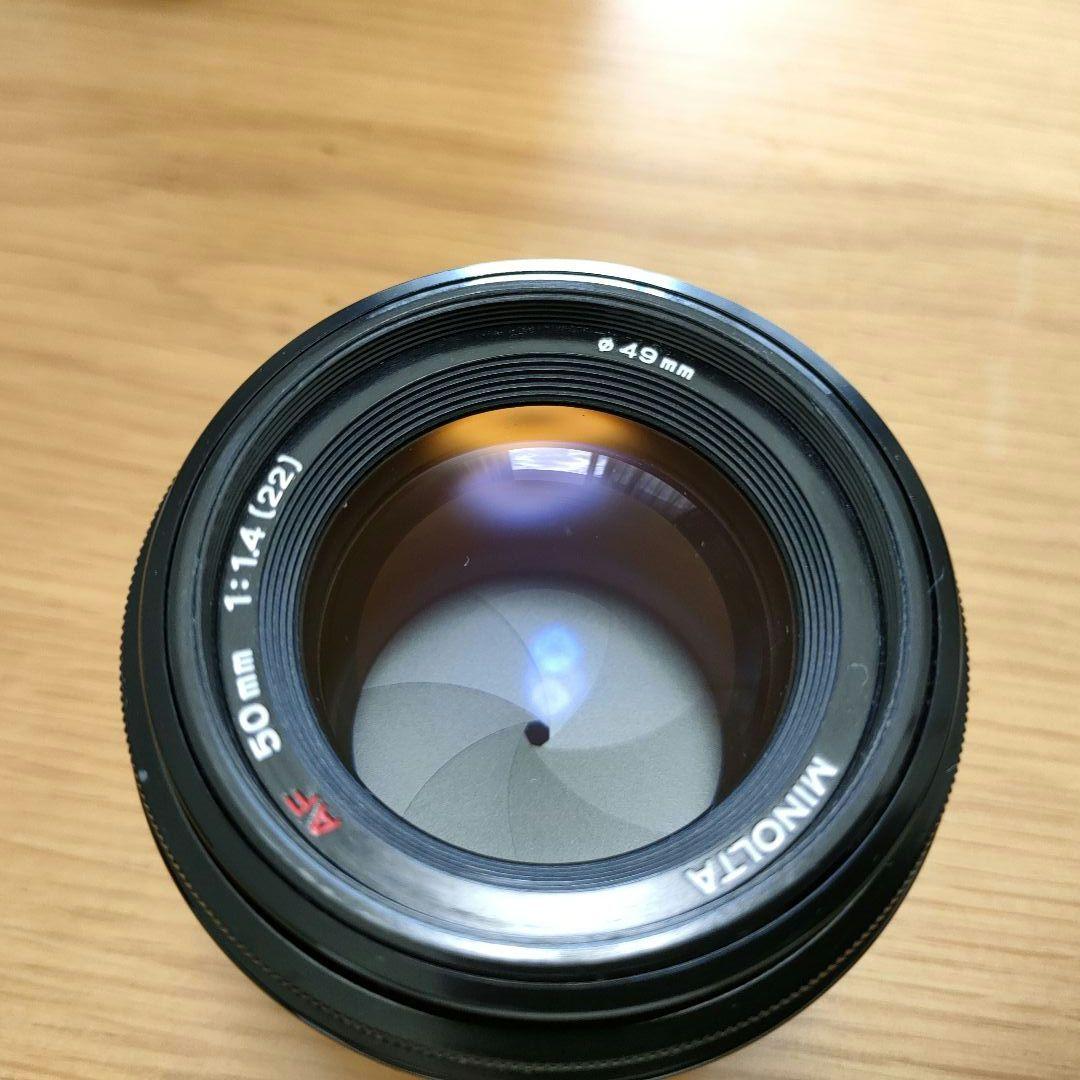 MINOLTA α-7 フィルム一眼レフカメラ 【レンズ2本 フイルム付き】