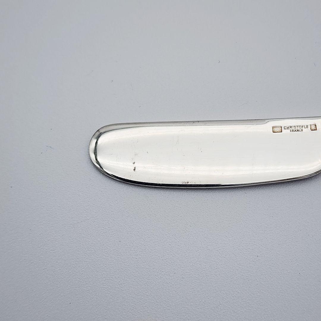 ★Christofle★ バターナイフ 4本セット シルバー 箱付き.