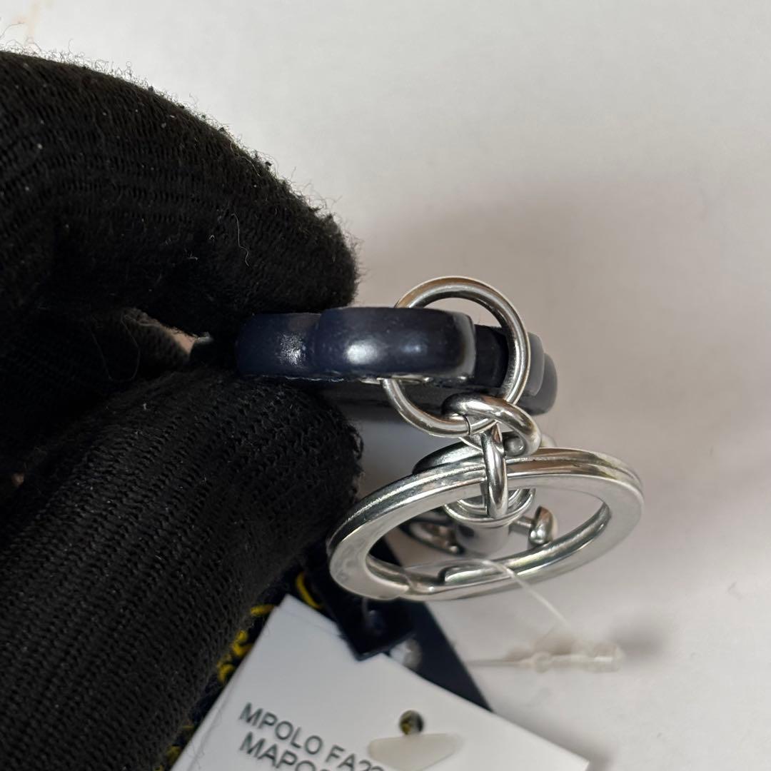 未使用 タグ付き ポロラルフローレン ポロベア キーリング レザー 近年モデル