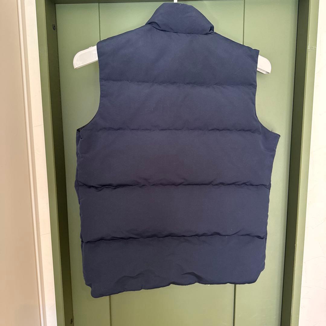   ダウンベスト ネイビー