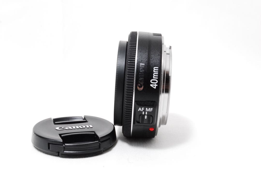 【極美品】Canon EF 40mm F2.8 STM 単焦点パンケーキレンズ