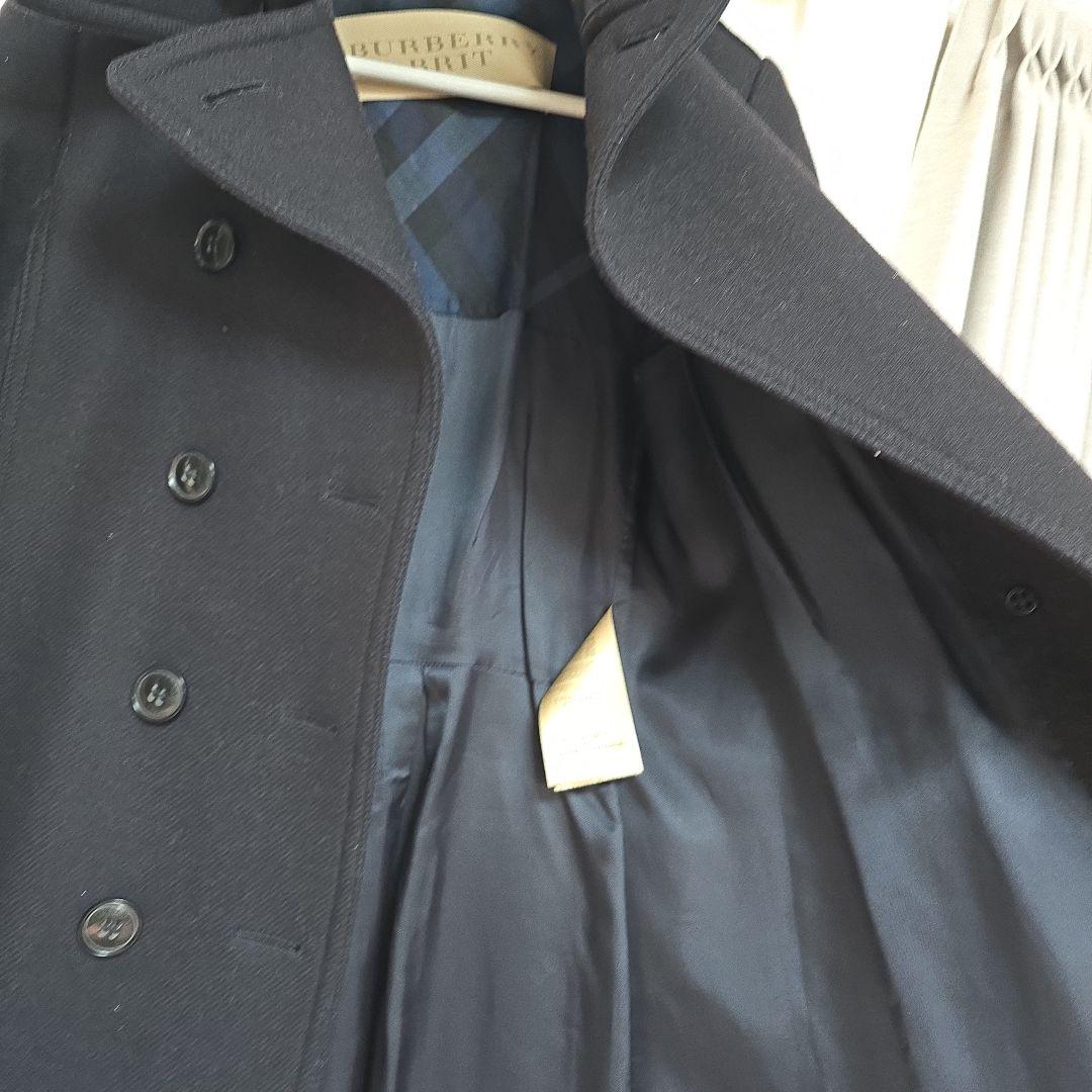Burberry Brit ネイビー ピーコート