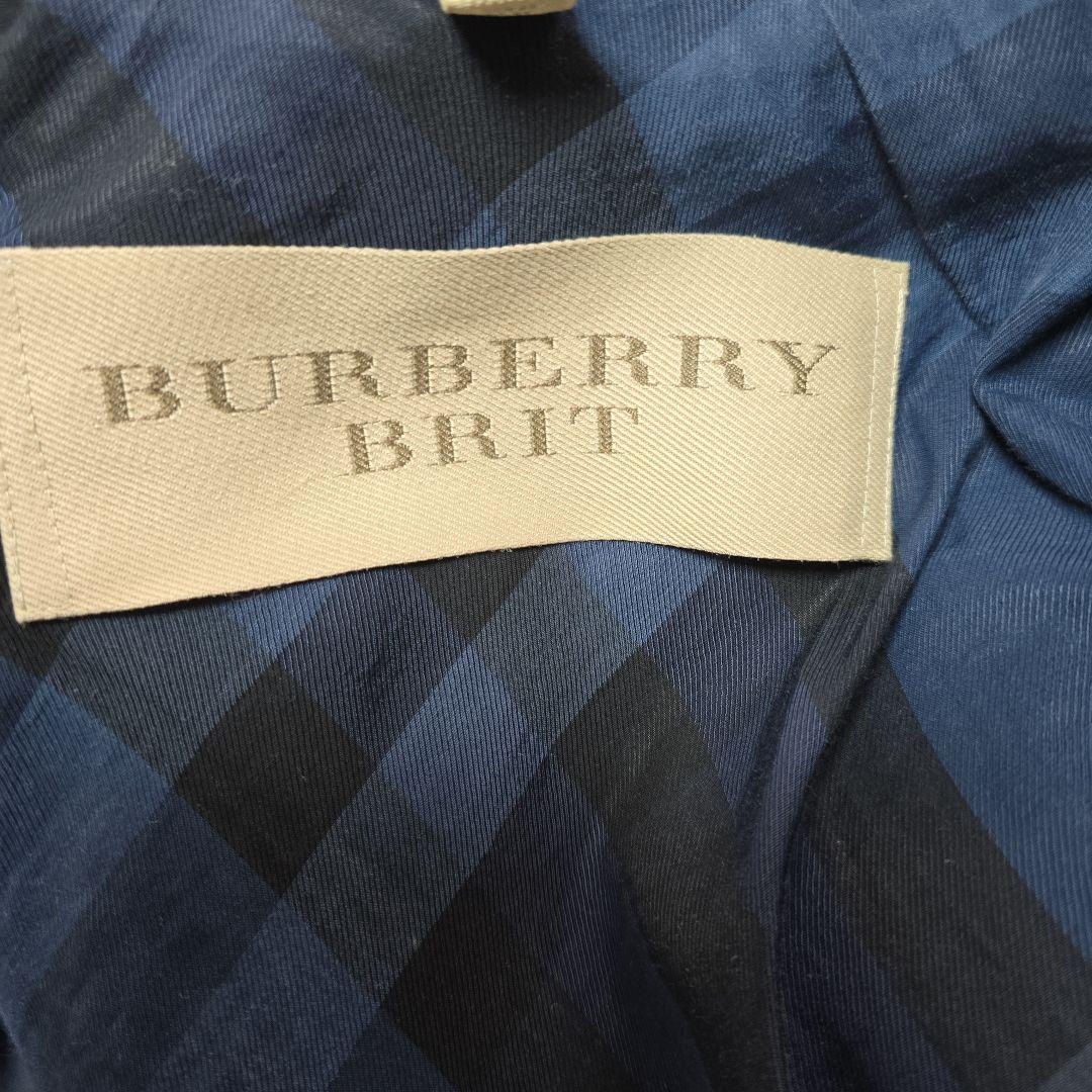 Burberry Brit ネイビー ピーコート