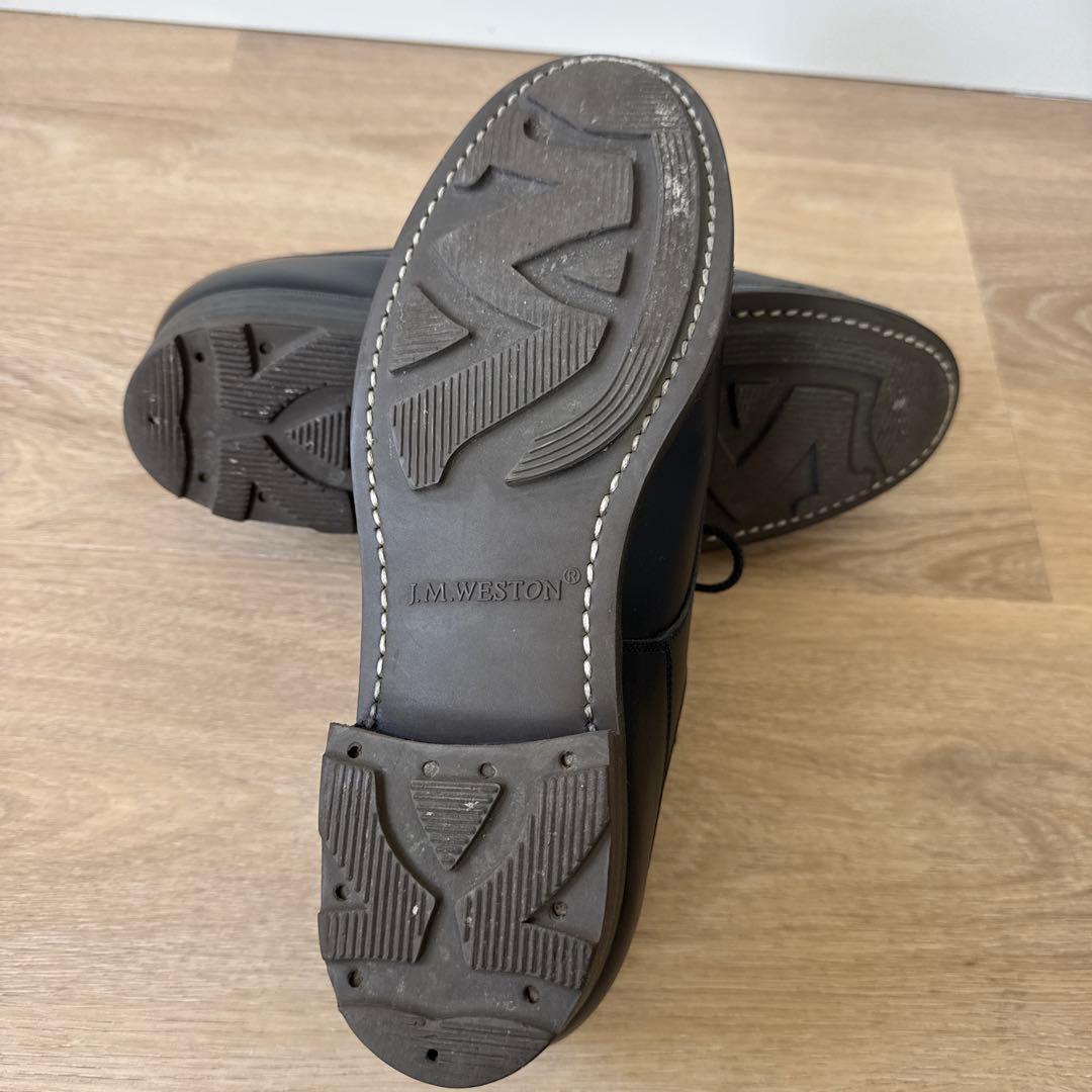 【使用数回】J.M. WESTON ゴルフ 5D ロシアンカーフ