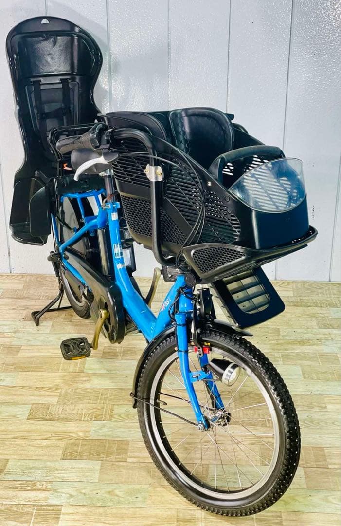 2792ヤマハ8.7アンペア3人乗り対応20インチ子供乗せ　電動アシスト自転車