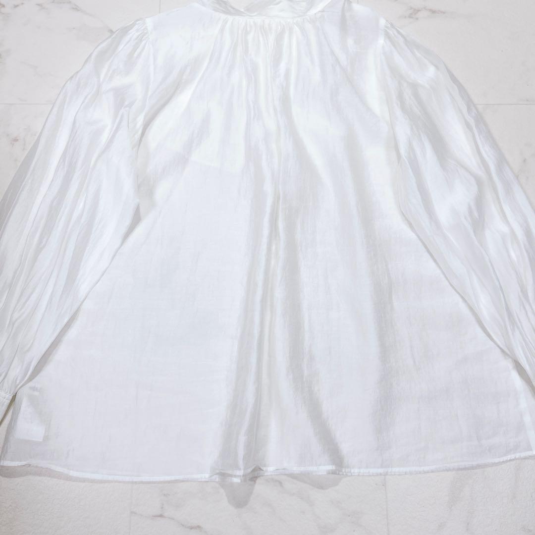 beautiful life ノーリーズ 2WAYシアーリボンブラウス