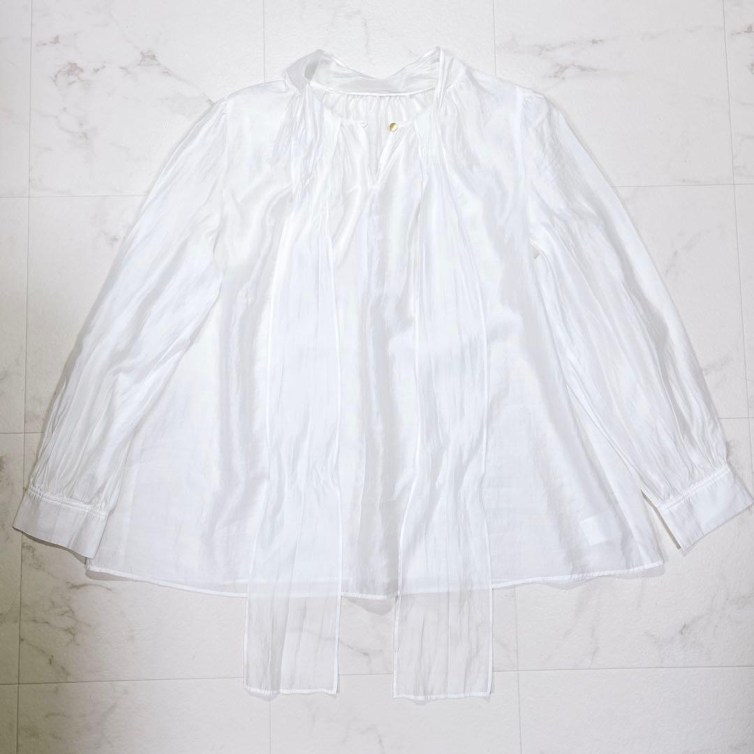 beautiful life ノーリーズ 2WAYシアーリボンブラウス