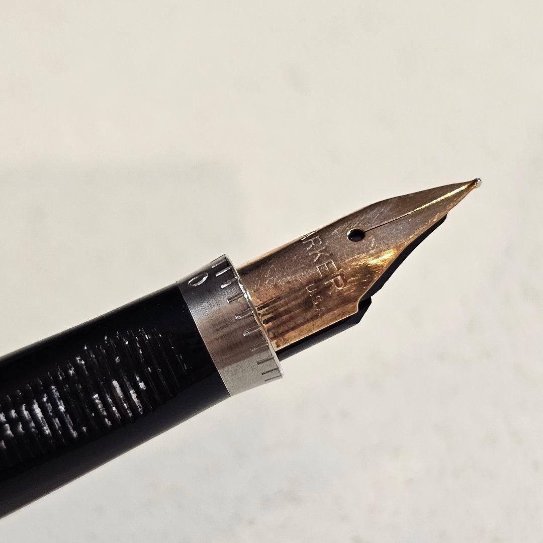 パーカー 63 ヴィンテージ万年筆 ペン先14K sterling silver