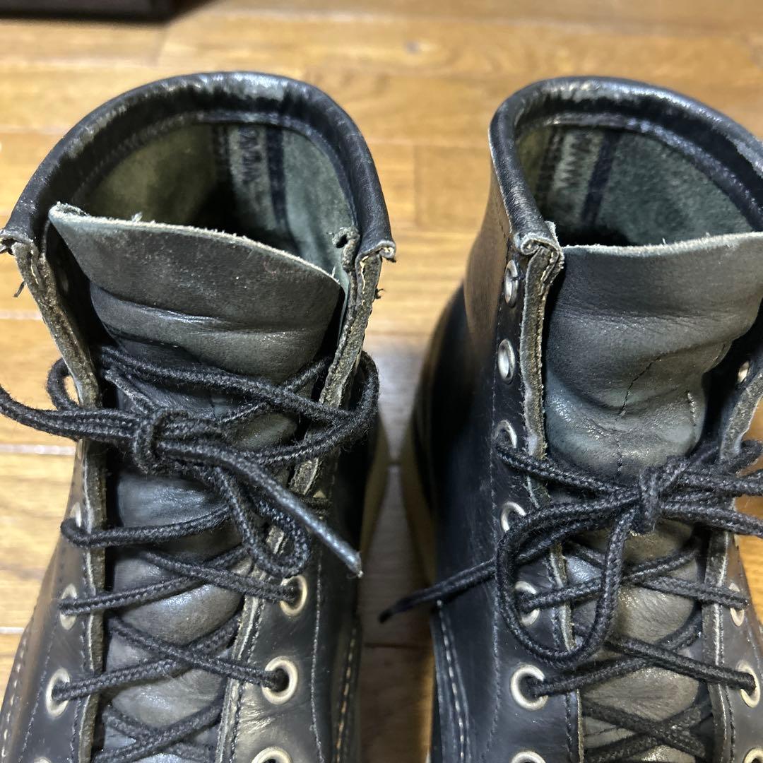RED WINGレザー製黒ブーツ アイリッシュセッター
