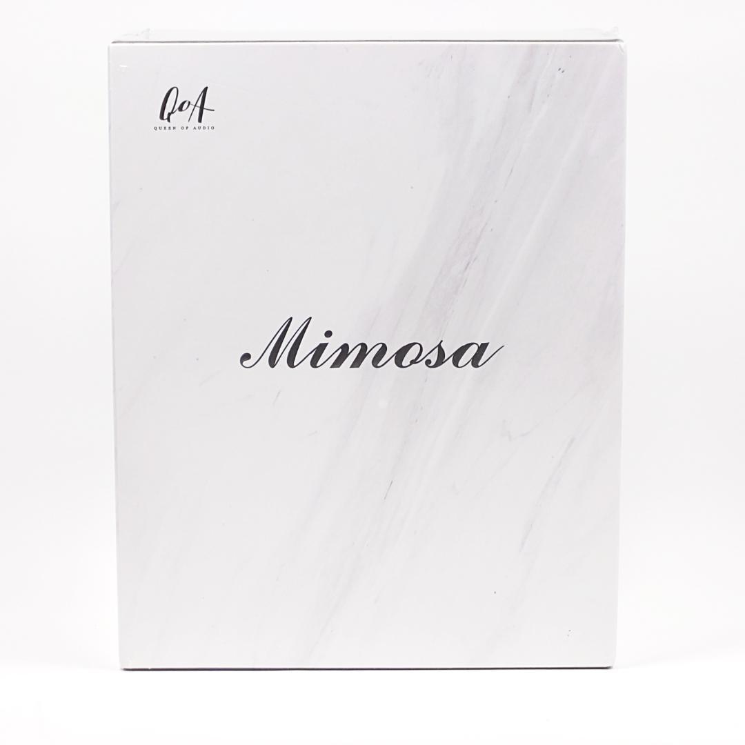 【新品未開封】QoA Mimosaブラック 4.4mm 海外限定版 有線イヤホン
