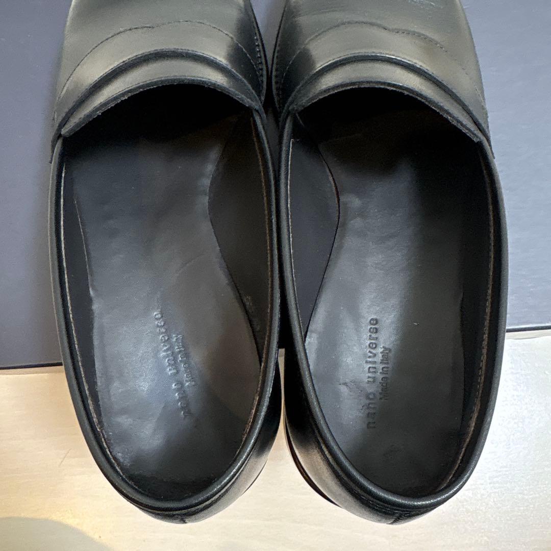 タイムSALE！nano universe イタリア製オペラローファー