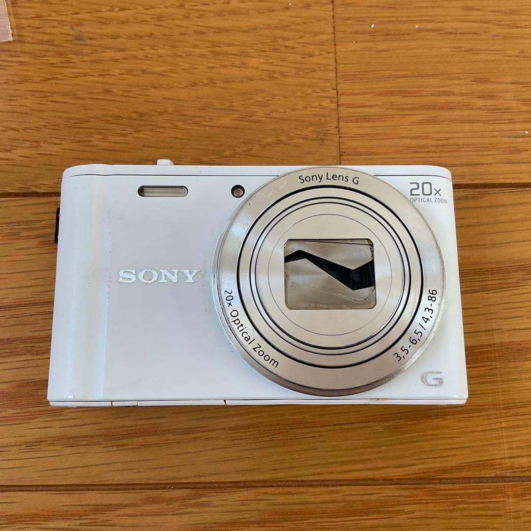 ソニー　デジタルカメラ　Cyber shot DSC-WX350 白