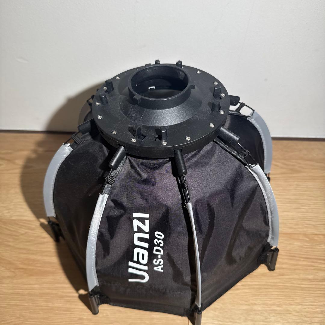 Ulanzi L024 40W RGB COB撮影用ライト八角形ソフトボックス付