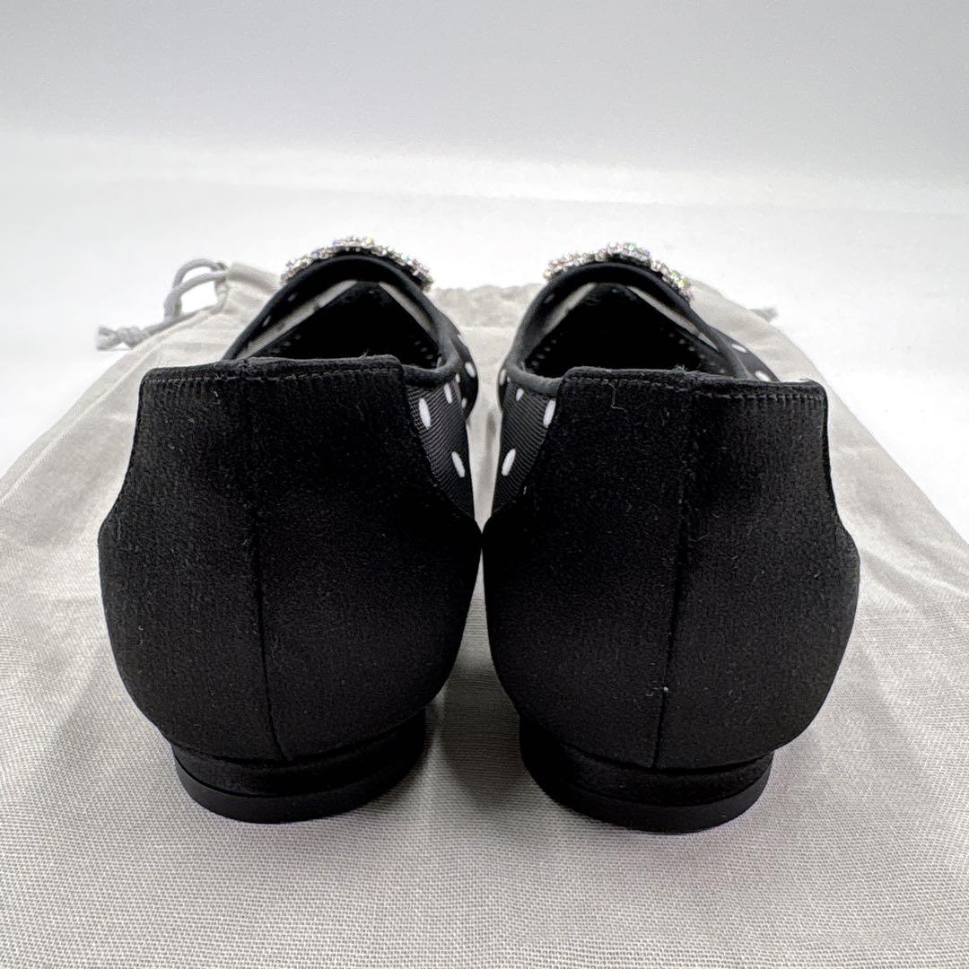 【未使用品】MANOLOBLAHNIK マノロブラニク ハンギシ　フラットレース