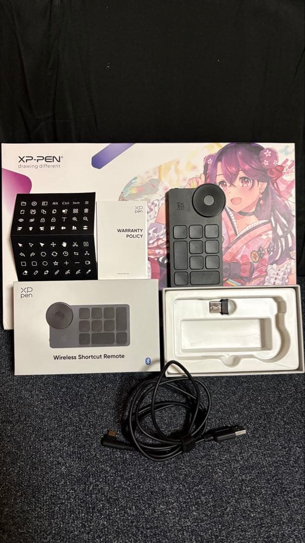 XP-PEN Deco 01 V2 板タブと左手デバイスACK05 のセット