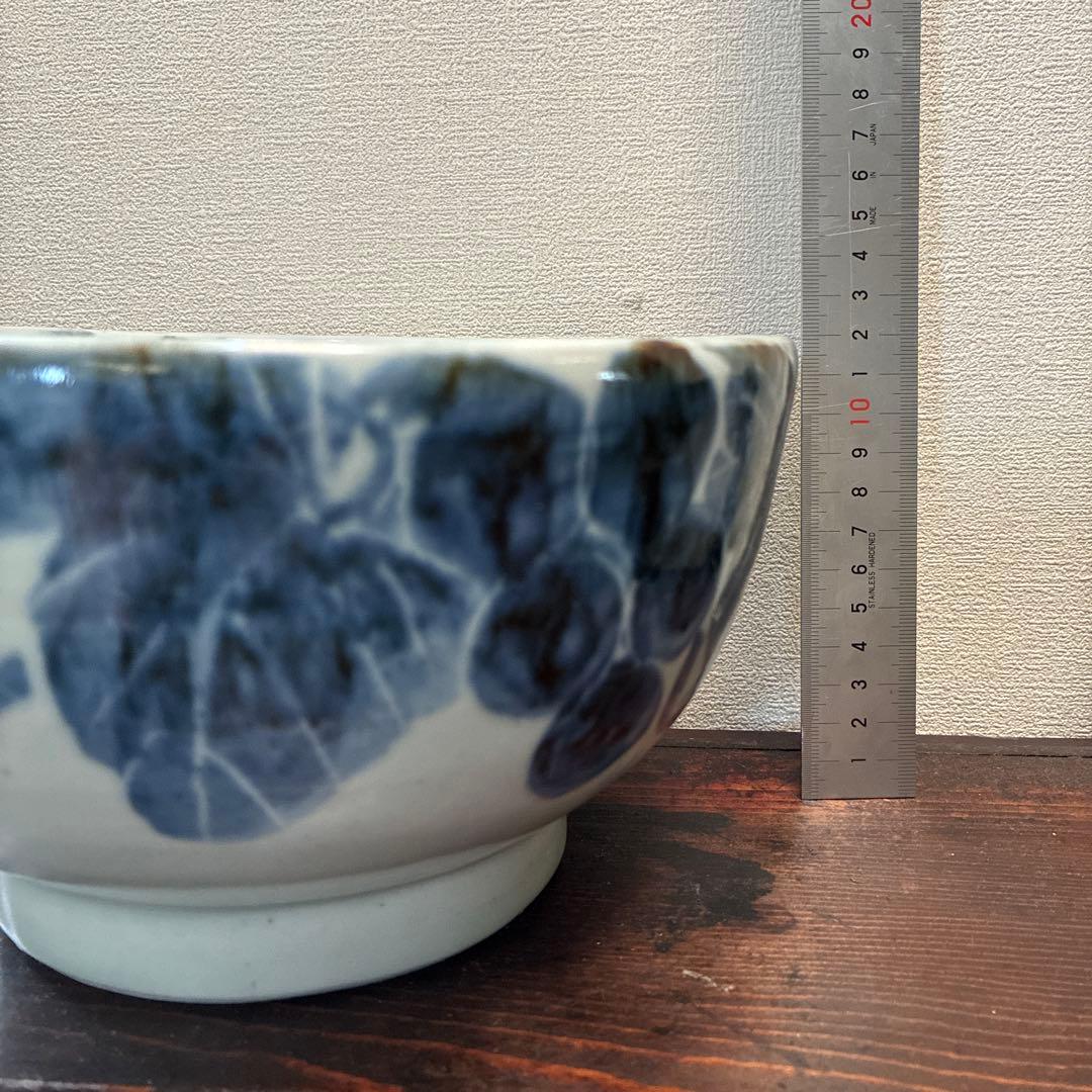 池本忠義　ぶどう柄大鉢