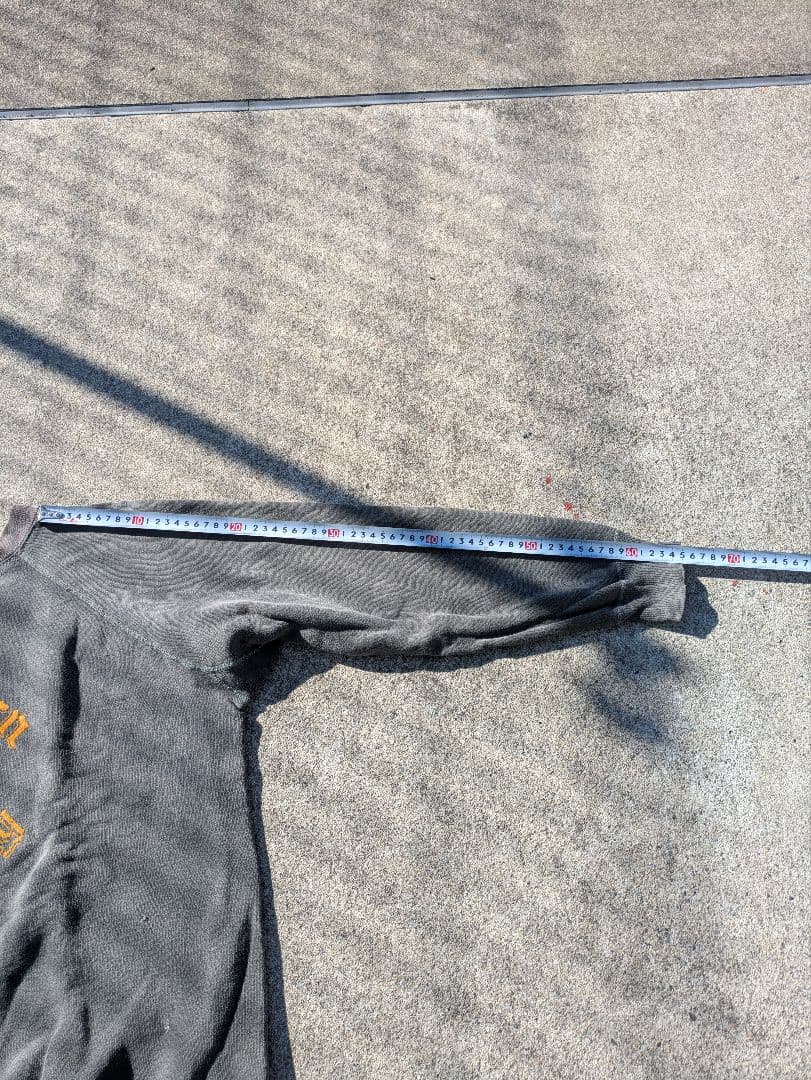 ビンテージスエット4本針 カレッジ 60年代 ブラックフェード